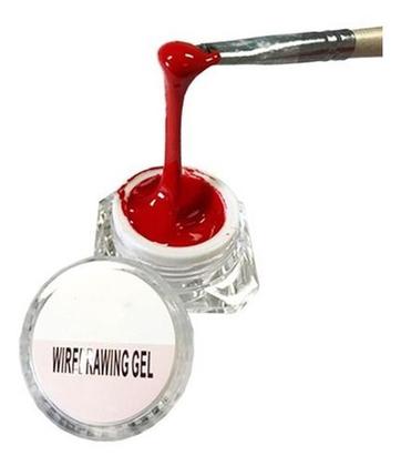 Imagem de Gel Spider Teia De Aranha Desenho Estilo Cores Acrigel Unhas