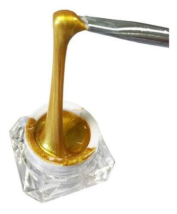 Imagem de Gel Spider Teia De Aranha Desenho Estilo Cores Acrigel Unhas