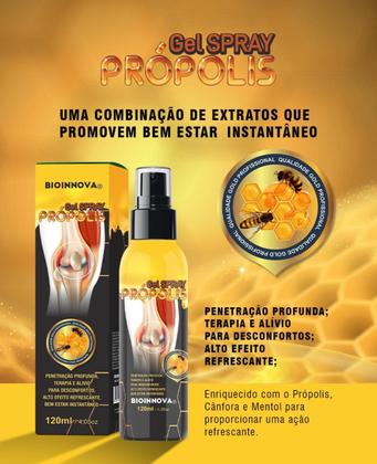 Imagem de Gel Spray Própolis Para Massagem 120ml - Bioinnova