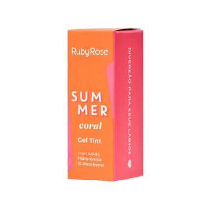 Imagem de Gel tint ruby rose summer coral