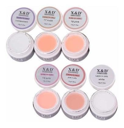 Imagem de Gel Xed Transparent 56g Alongamento Unhas De Gel Led Uv