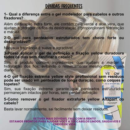 Imagem de Gel Yellow Style 250ml - Fixação Extrema dá Brilho e Nutre