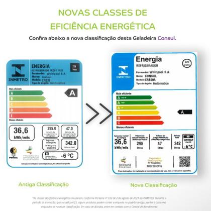 Imagem de Geladeira 1 Porta 342 Litros CRB39 Frost Free Facilite Consul