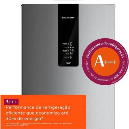Imagem de Geladeira 2 Portas 447 Litros Frost Free Inverse BRE57FK Brastemp