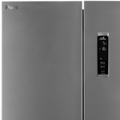 Imagem de Geladeira 403L Philco Inverter French Door Inox PRF411I 110V
