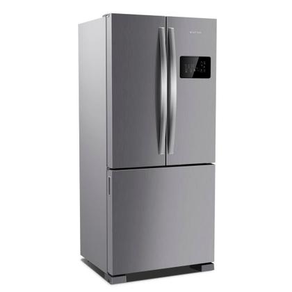 Imagem de Geladeira Brastemp 554 Litros Frost Free Side Inverse 3 Portas Inox BRO85AK - 220V