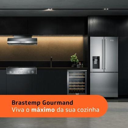Imagem de Geladeira Brastemp BRH86AR Gourmand Frost Free French Door 515 Litros Inox