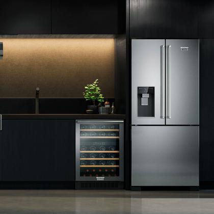 Imagem de Geladeira Brastemp BRH86AR Gourmand Frost Free French Door 515 Litros Inox