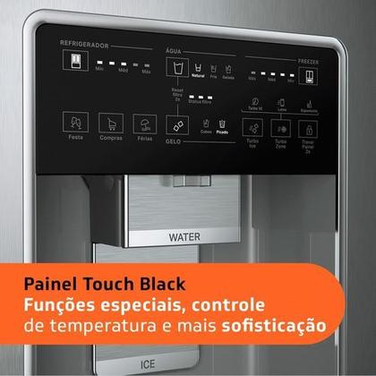 Imagem de Geladeira Brastemp BRH86AR Gourmand Frost Free French Door 515 Litros Inox