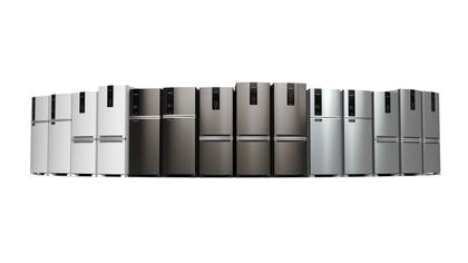 Imagem de Geladeira Brastemp Eclipse Collection Frost Free Duplex A+++ 461 Litros Cor Black Inox com Tecnologia Turbo Control e Fresh Box - BRM56FE