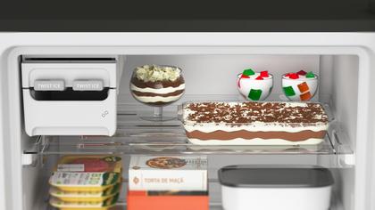 Imagem de Geladeira Brastemp Eclipse Collection Frost Free Duplex A+++ 461 Litros Cor Black Inox com Tecnologia Turbo Control e Fresh Box - BRM56FE