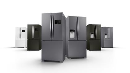 Imagem de Geladeira Brastemp Eclipse Collection Frost Free French Door Inverter A+++ 554 Litros Cor Black Inox - BRO85AE