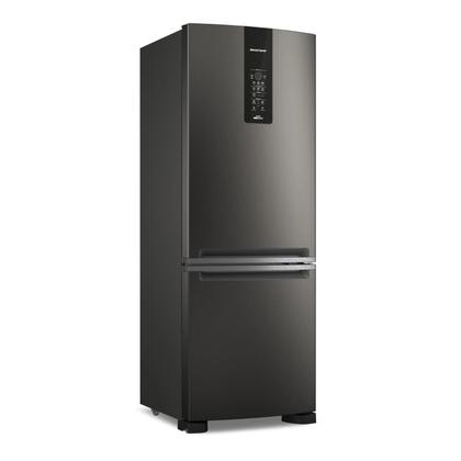 Imagem de Geladeira Brastemp Eclipse Collection Frost Free Inverse A+++ 461 Litros Cor Black Inox com Tecnologia Inverter e Freeze Control Advanced - BRE59FE