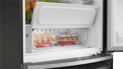 Imagem de Geladeira Brastemp Eclipse Collection Frost Free Inverse A+++ 461 Litros Cor Black Inox com Tecnologia Inverter e Freeze Control Advanced - BRE59FE