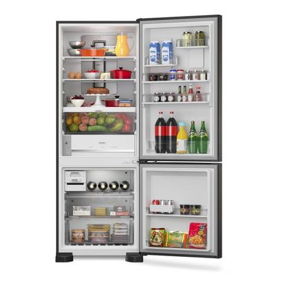 Imagem de Geladeira Brastemp Eclipse Collection Frost Free Inverse A+++ 461 Litros Cor Black Inox com Tecnologia Inverter e Freeze Control Advanced - BRE59FE