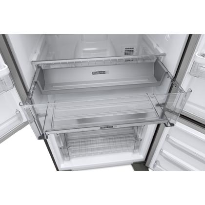 Imagem de Geladeira Brastemp French Door 554 Litros Inverse Black Inox 110V BRO85AEANA