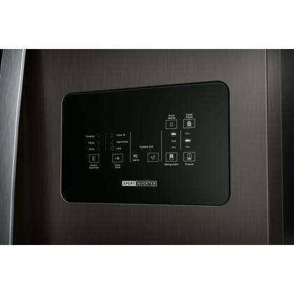 Imagem de Geladeira Brastemp French Door 554 Litros Inverse Black Inox 110V BRO85AEANA