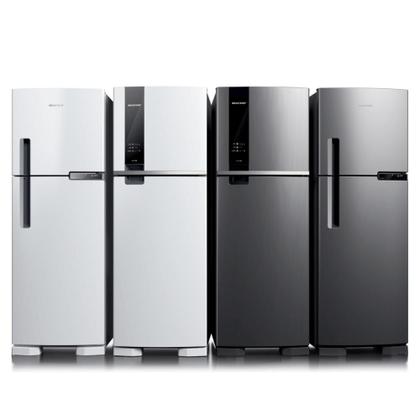 Imagem de Geladeira Brastemp Frost Free Duplex 375 Litros Cor Branca - BRM44HB