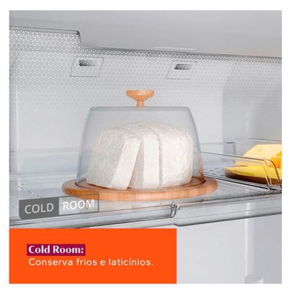 Imagem de Geladeira Brastemp Frost Free Duplex 375 Litros Cor Branca - BRM44HB