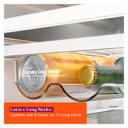 Imagem de Geladeira Brastemp Frost Free Duplex 375 Litros Cor Branca - BRM44HB