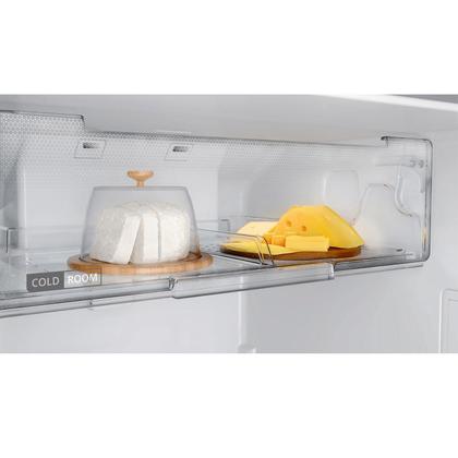 Imagem de Geladeira Brastemp Frost Free Duplex 375 litros cor Inox com Espaço Adapt - BRM45JK