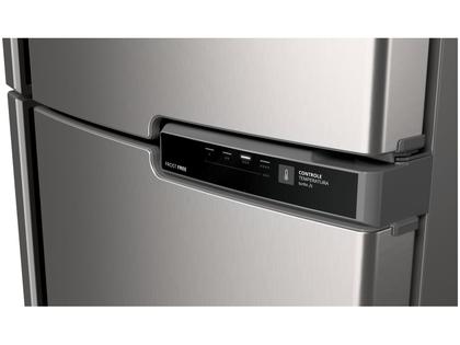 Geladeira Brastemp Frost Free Duplex 375L Inox com - Compartimento Extrafrio Fresh Zone BRM44HK Imagem de Geladeira Brastemp Frost Free Duplex 375L Inox com