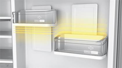 Imagem de Geladeira Brastemp Frost Free Duplex 400 Litros Branca com Freeze Control - BRM54JB