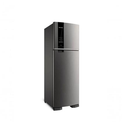 Imagem de Geladeira Brastemp Frost Free Duplex 400 Litros Inox Com Freezer Control BRM54JKANA 127V