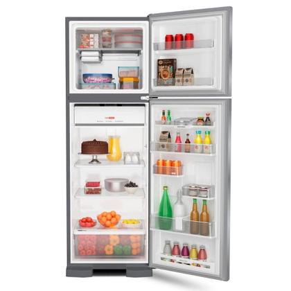 Imagem de Geladeira Brastemp Frost Free Duplex 400 Litros Inox Com Freezer Control BRM54JKANA 127V