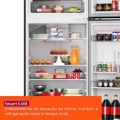 Imagem de Geladeira Brastemp Frost Free Duplex 463 Litros Black Inox Fresh Box - BRM55FE