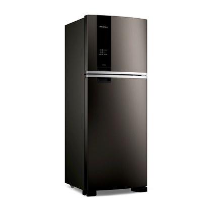 Imagem de Geladeira Brastemp Frost Free Duplex 463 Litros Black Inox Fresh Box - BRM55FE