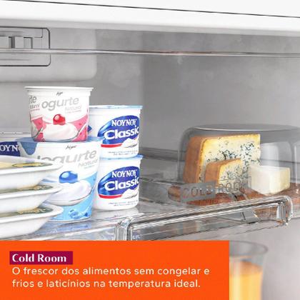 Imagem de Geladeira Brastemp Frost Free Duplex 463 Litros Black Inox Fresh Box - BRM55FE