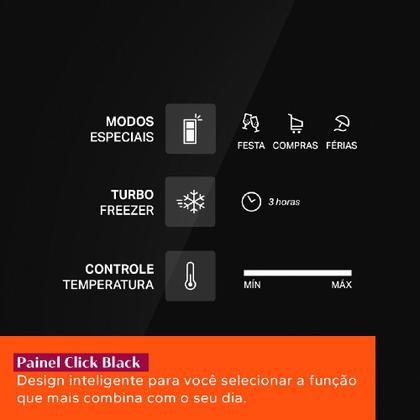 Imagem de Geladeira Brastemp Frost Free Duplex A+++ 463 Litros Branca Fresh Box - BRM55FB