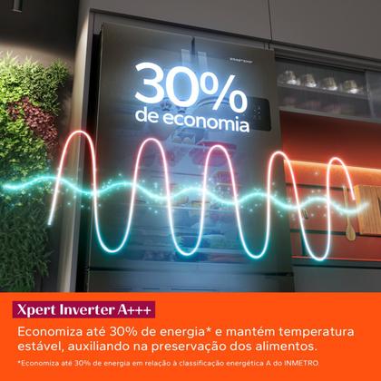 Imagem de Geladeira Brastemp Frost Free French Door A+++ 554 Litros Cor Inox - BRO85AK