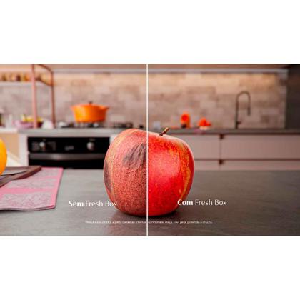 Imagem de Geladeira Brastemp Frost Free Inverse 447 Litros Inox Com Smart Flow e Fresh Box