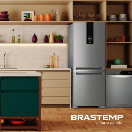 Imagem de Geladeira Brastemp Frost Free Inverse 447L BRE57FKANA Inox