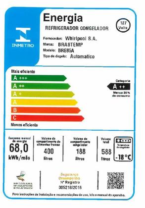 Geladeira Brastemp Frost Free Inverse 588 litros Branca com Smart Bar BRE85AB Imagem de Geladeira Brastemp Frost Free Inverse 588 litros Branca com Smart Bar BRE85AB