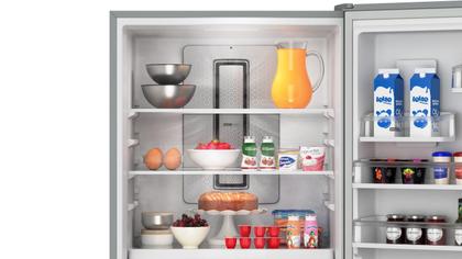 Imagem de Geladeira Brastemp Frost Free Inverse A+++ 461 Litros Cor Inox com Tecnologia Inverter e Freeze Control Advanced - BRE59FK