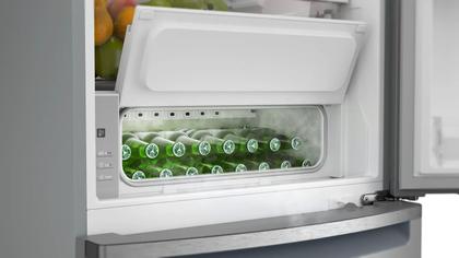 Imagem de Geladeira Brastemp Frost Free Inverse A+++ 461 Litros Cor Inox com Tecnologia Inverter e Freeze Control Advanced - BRE59FK