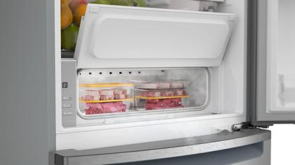 Imagem de Geladeira Brastemp Frost Free Inverse A+++ 461 Litros Cor Inox com Tecnologia Inverter e Freeze Control Advanced - BRE59FK