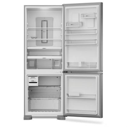Imagem de Geladeira Brastemp Frost Free Inverse A+++ 479 Litros Cor Inox com Super Capacidade e Smart Flow - BRE58FK
