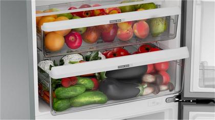 Imagem de Geladeira Brastemp Frost Free Inverse A+++ 479 Litros Cor Inox com Super Capacidade e Smart Flow - BRE58FK