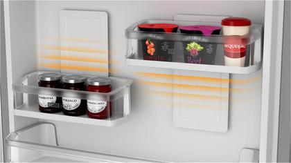 Imagem de Geladeira Brastemp Frost Free Inverse A+++ 479 Litros Cor Inox com Super Capacidade e Smart Flow - BRE58FK