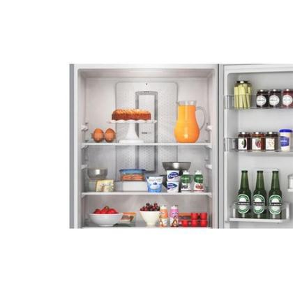 Imagem de Geladeira Brastemp Frost Free Inverse BRE57FK, 447 Litros com Turbo Ice e Air Flow, Inox - 220 Volts