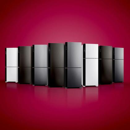 Imagem de Geladeira Brastemp Frost Free Inverse Duplex Inox 500 Litros Preto BRE66AE
