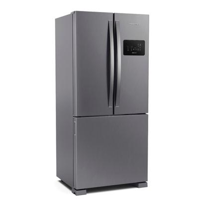 Geladeira Brastemp Frost Free Side Inverse 3 Portas A+++ 554 litros cor Inox - BRO85AK Imagem de Geladeira Brastemp Frost Free Side Inverse 3 Portas A+++ 554 litros cor Inox - BRO85AK