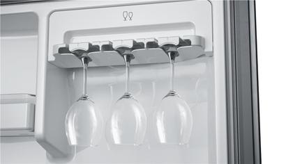 Imagem de Geladeira Brastemp Frost Free Side Inverse 3 Portas A+++ 554 litros cor Inox - BRO85AK