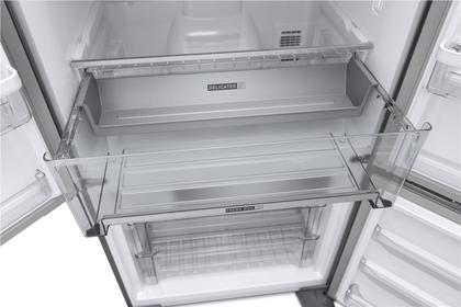 Geladeira Brastemp Frost Free Side Inverse 3 Portas A+++ 554 litros cor Inox - BRO85AK Imagem de Geladeira Brastemp Frost Free Side Inverse 3 Portas A+++ 554 litros cor Inox - BRO85AK