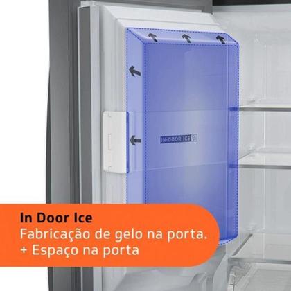 Imagem de Geladeira Brastemp Gourmand Frost Free 515L Inox 110V