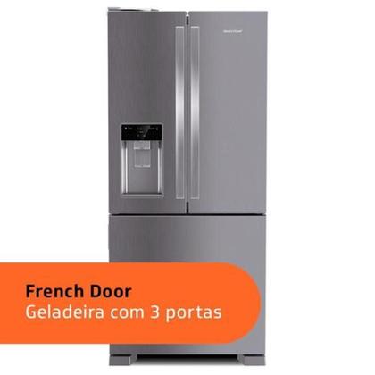 Imagem de Geladeira Brastemp Gourmand Frost Free 515L Inox 110V
